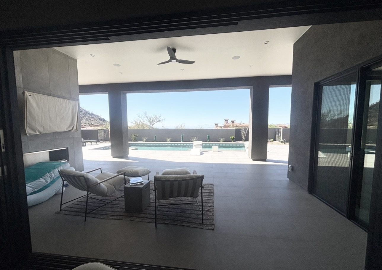 A.F.&nbsp;Sterling custom home detail